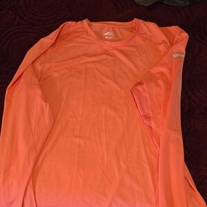 Bcg Bright Orange Long Sleeve Shirt